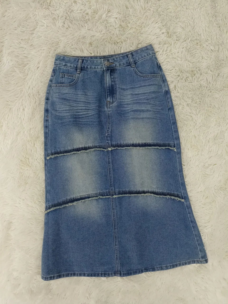 TAYLOR STYLISH DENIM SKIRT — view 2
