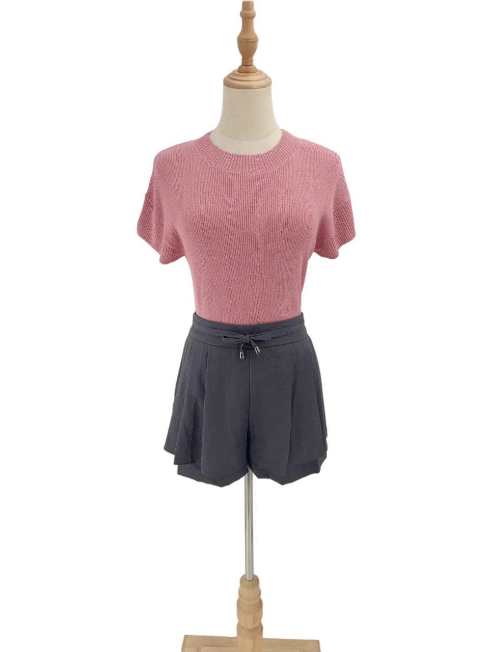ALESHA CAP SLEEVE KNIT TOP