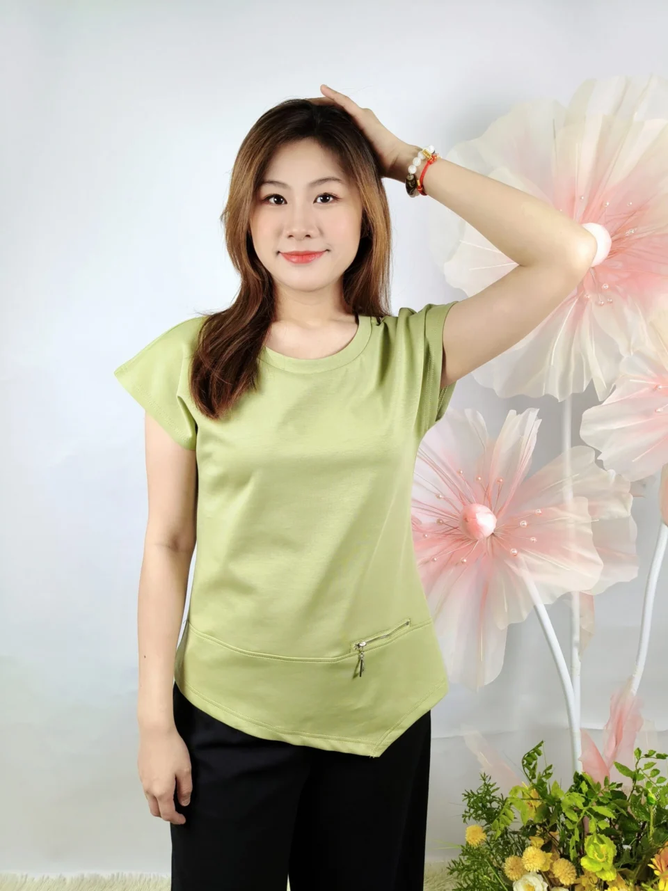 GAIL SHORT SLEEVE TOP — view 6