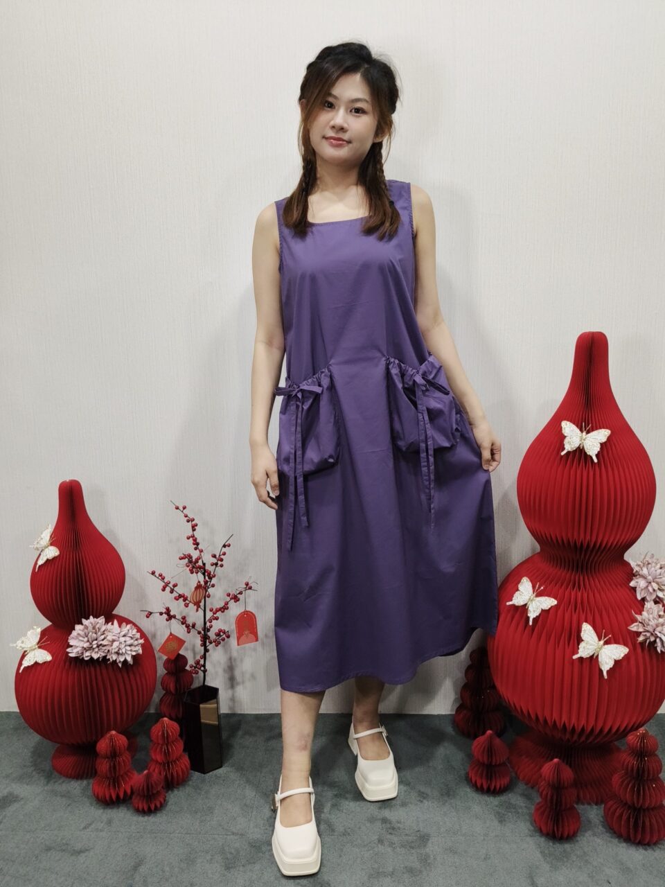 CELINE SLEEVELESS DRESS (O-DRV41451)