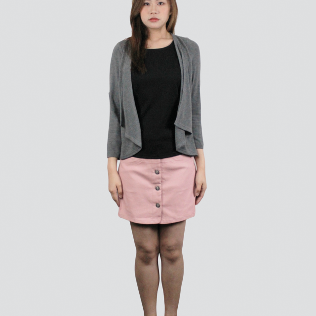 Denise FlowEase Layered Cardigan (V-TB47352)