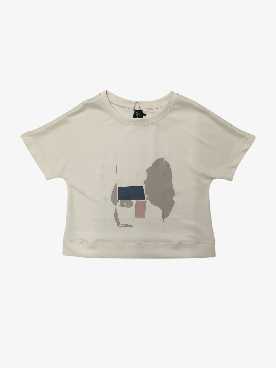 SERENA ABSTRACT PRINTED TOP (V-TS47354)