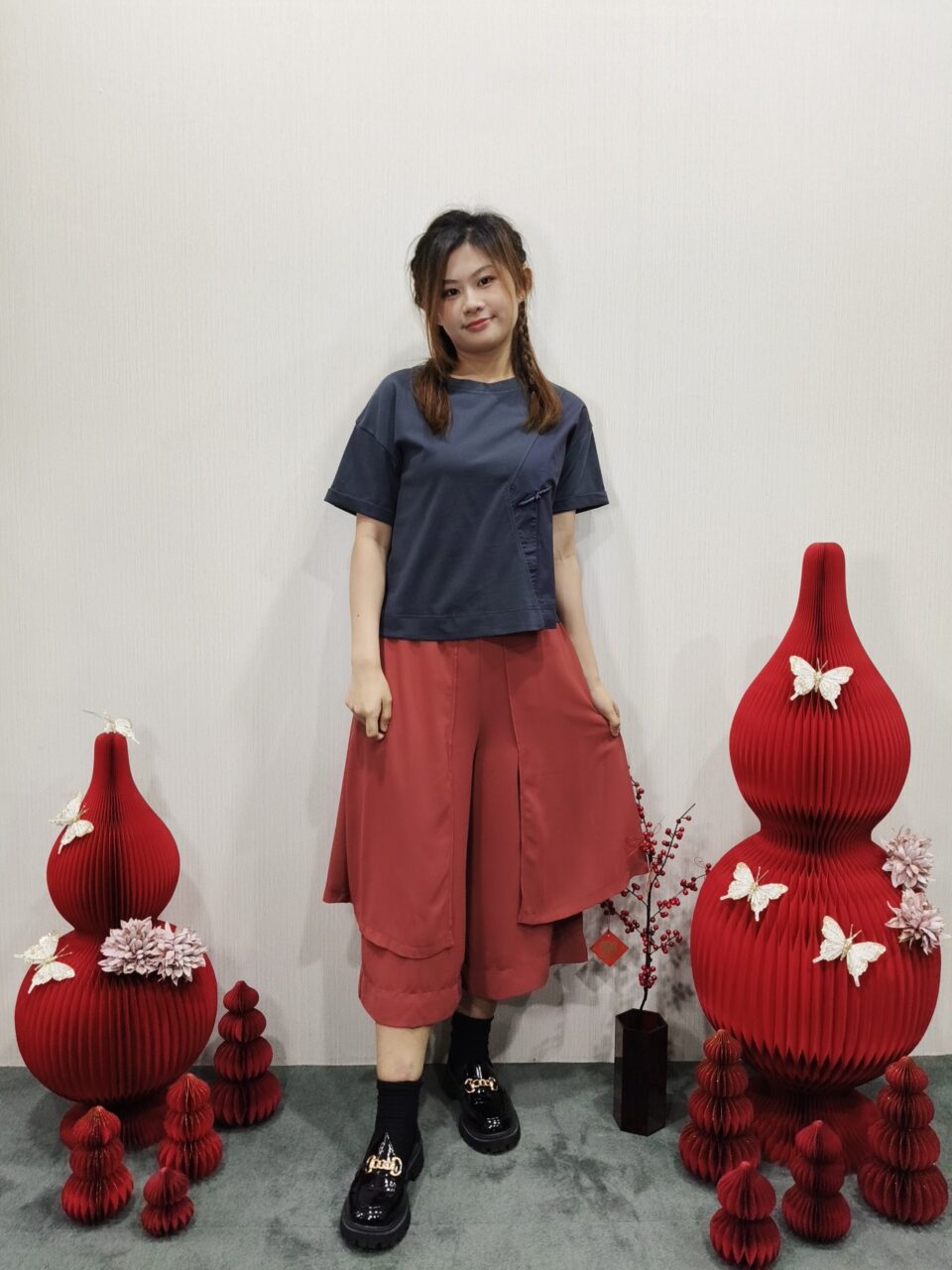 CELINE STYLISH WIDE LEG PANT (W-P56657)