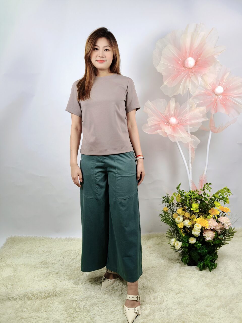 LACEY WIDE LEG PANT (O-P56668)