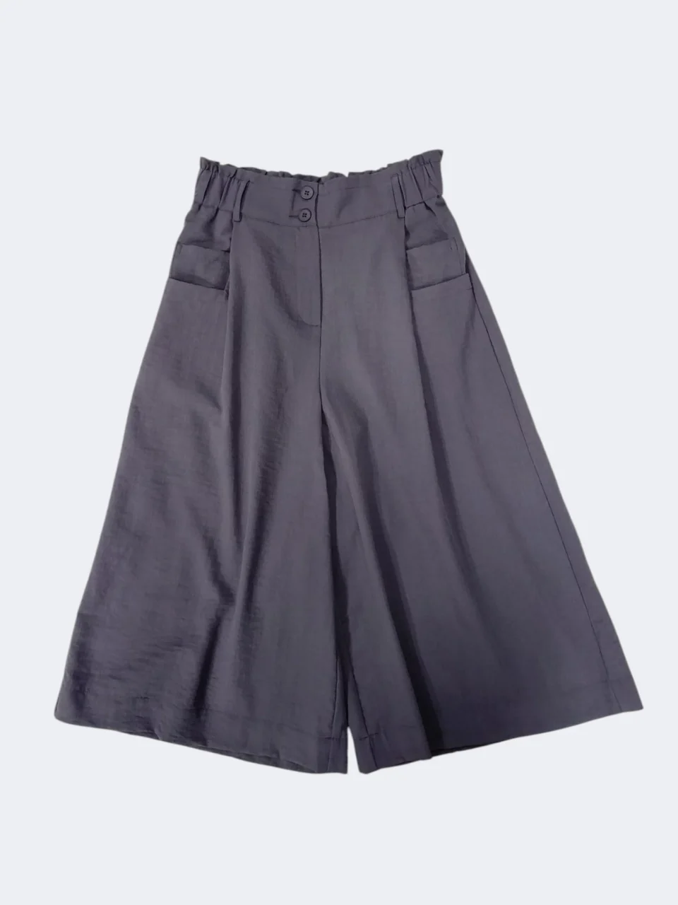 Mine High-Waisted Wide-Leg Culottes — view 2