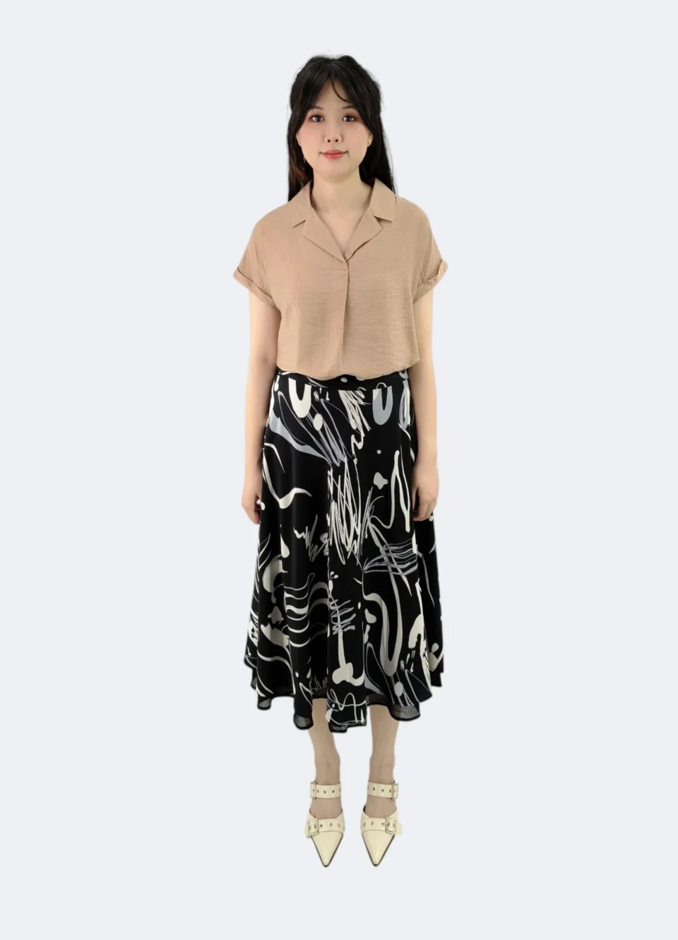 ALLEZA SHORT SLEEVE BLOUSE