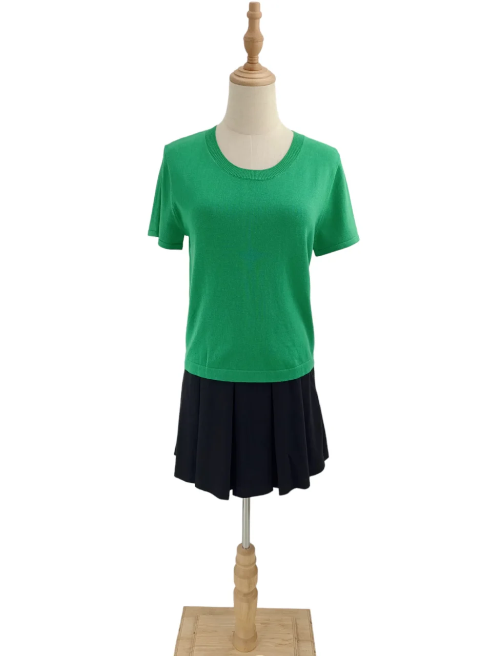 SAMIA SHORT SLEEVE KNIT TOP — view 2