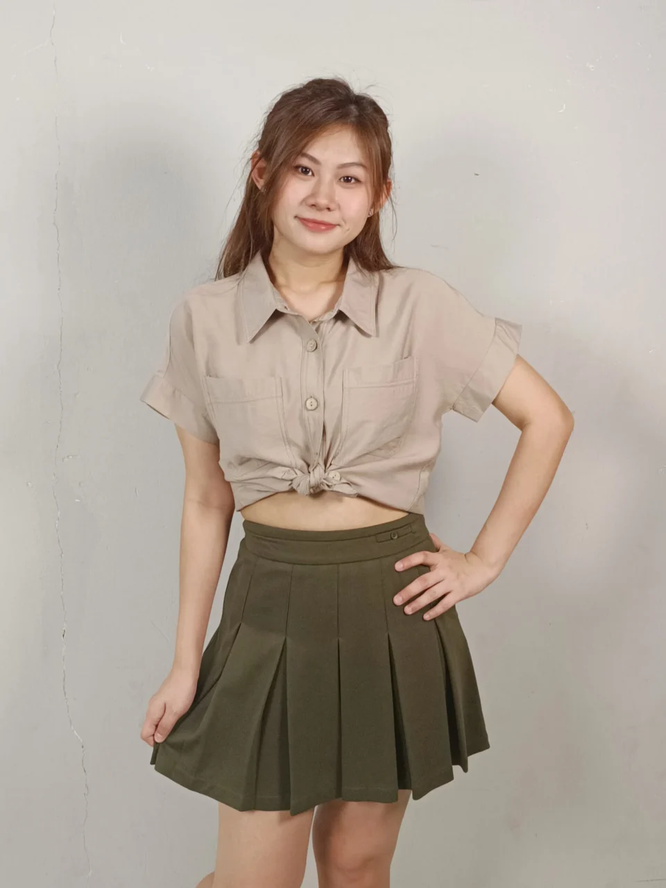 CARLA SHORT SLEEVE BLOUSE — view 5
