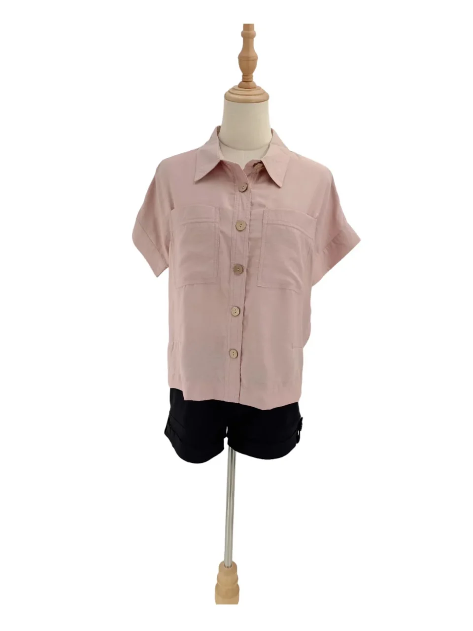 CARLA SHORT SLEEVE BLOUSE — view 2