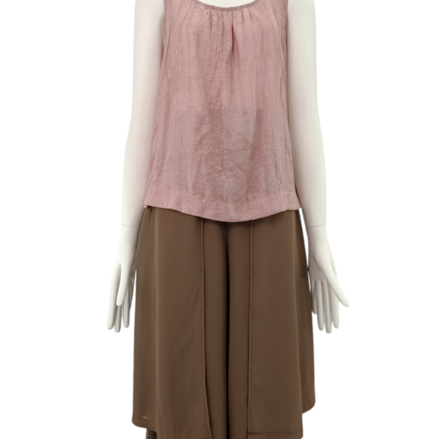 IRENE SLEEVELESS BLOUSE (W-BV75668)