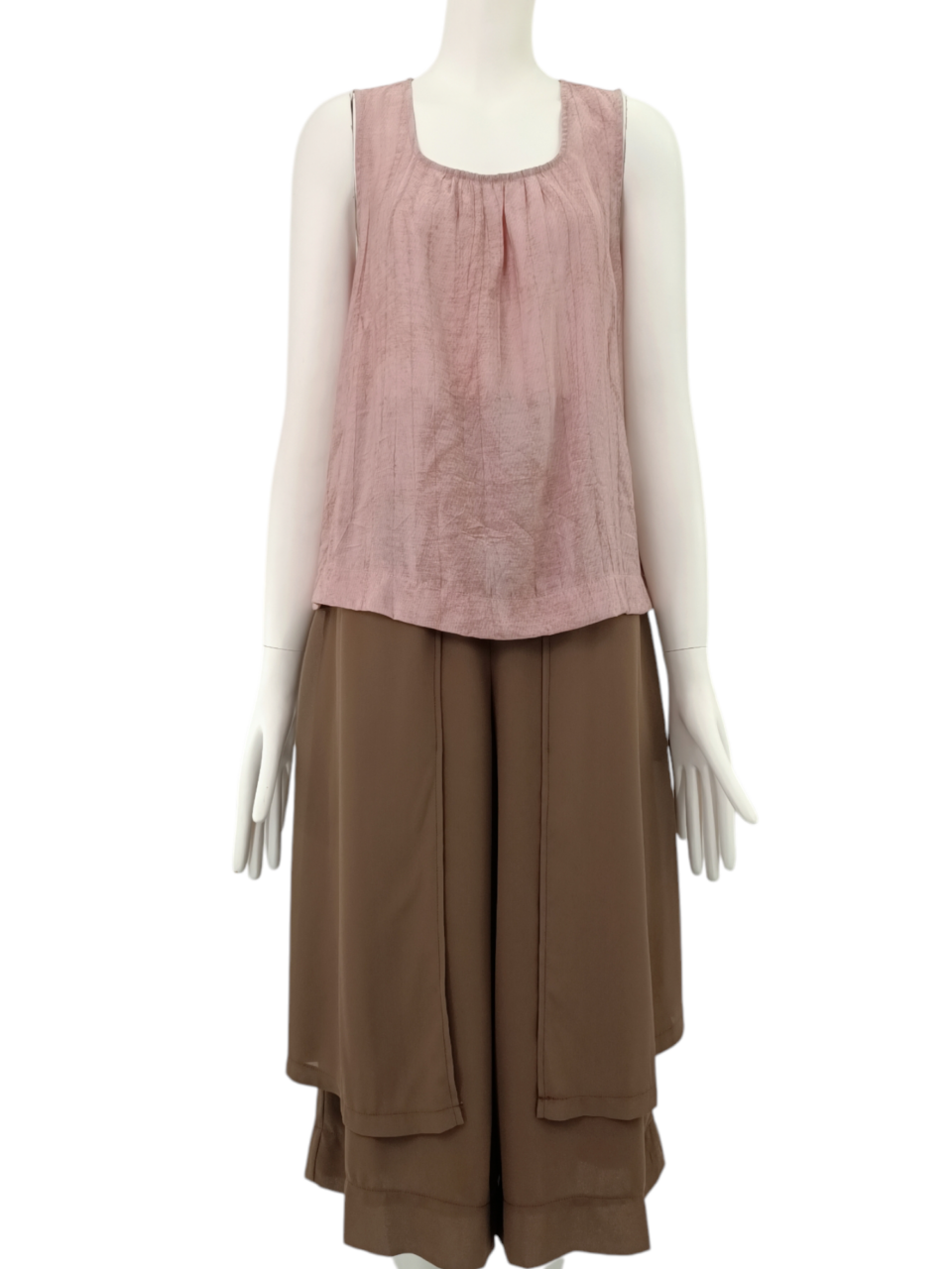 IRENE SLEEVELESS BLOUSE (W-BV75668)