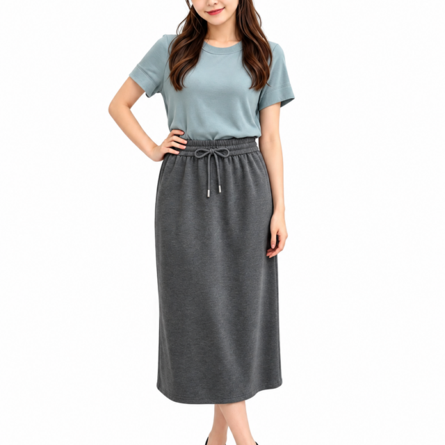 SAFA ESSENTIAL ESSENTIAL RIBBED TEE(V-TS47538)