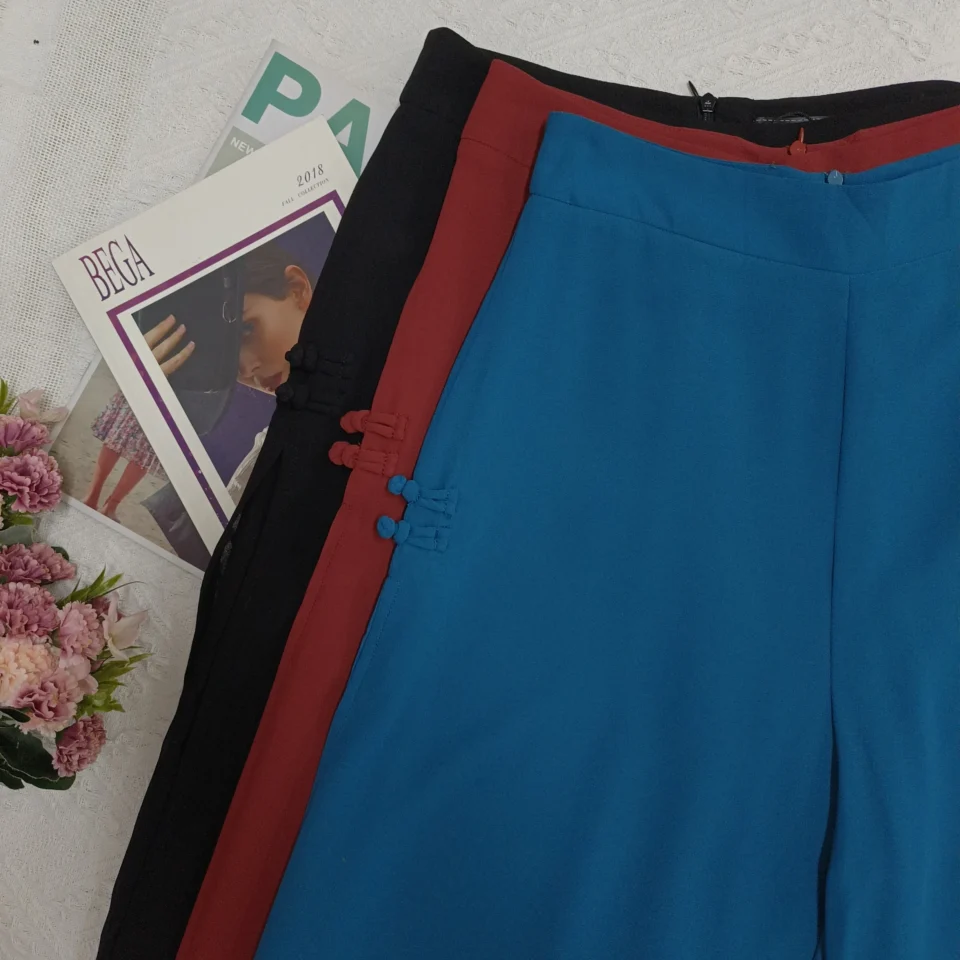 ANEESA WIDE LEG PANTS — view 4