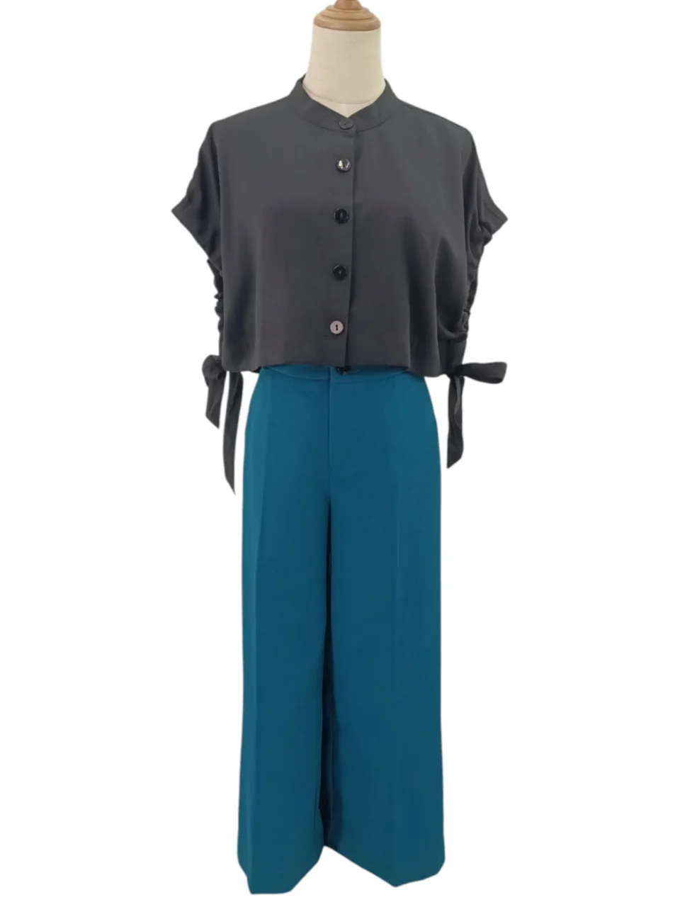 KIAN SOLID CROPPED PANT