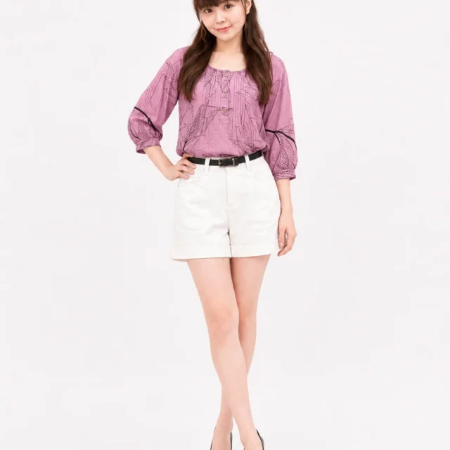 ESME BOTANICAL PRINT BLOUSE