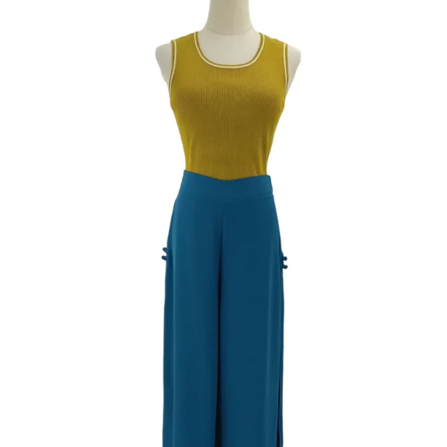 ANEESA WIDE LEG PANTS (O-P56616)