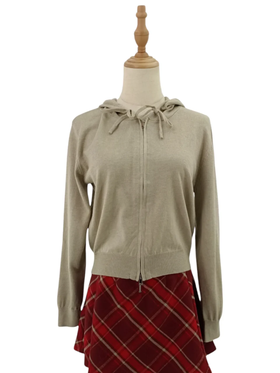 JAYA LONG SLEEVE CARDIGAN WITH HOODIE — view 2