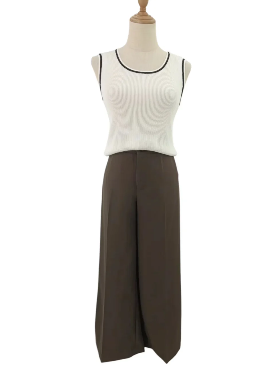 KIAN SOLID CROPPED PANT — view 2
