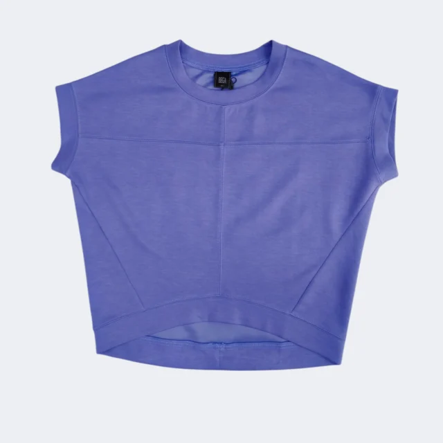 JUDE SOLID COLOR CROP TEE