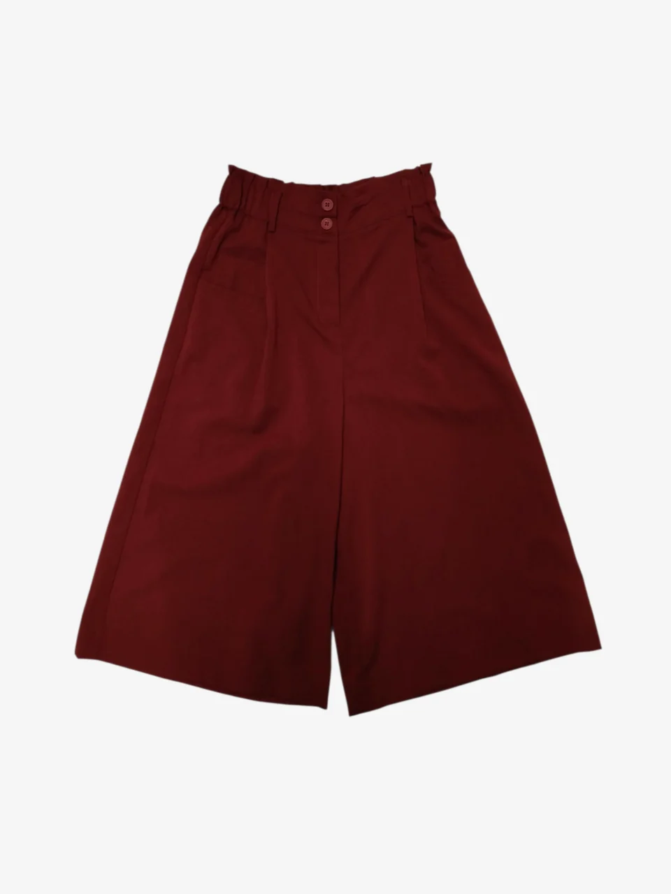 Mine High-Waisted Wide-Leg Culottes — view 3