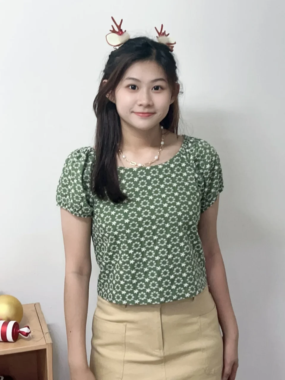 CHANTELLE FLORAL PRINT PUFF SLEEVE TOP — view 3