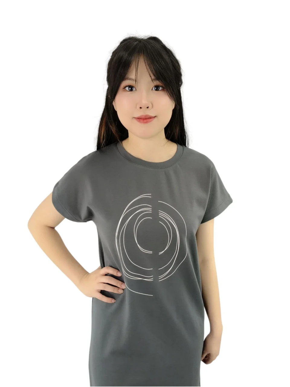 INNES MODERN ART TEE DRESS — view 3