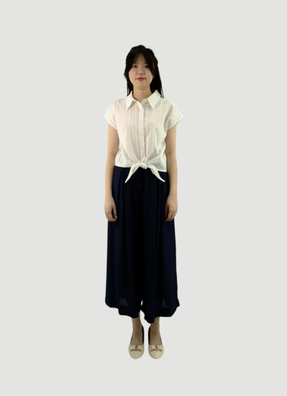 RIO RELAXED PLEATED CULOTTES — view 3