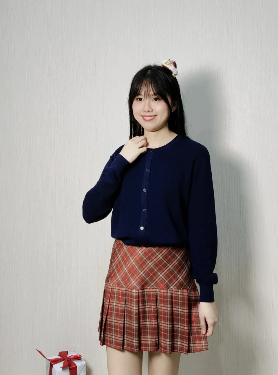 NANA BASIC BUTTON KNIT CARDIGAN — view 3