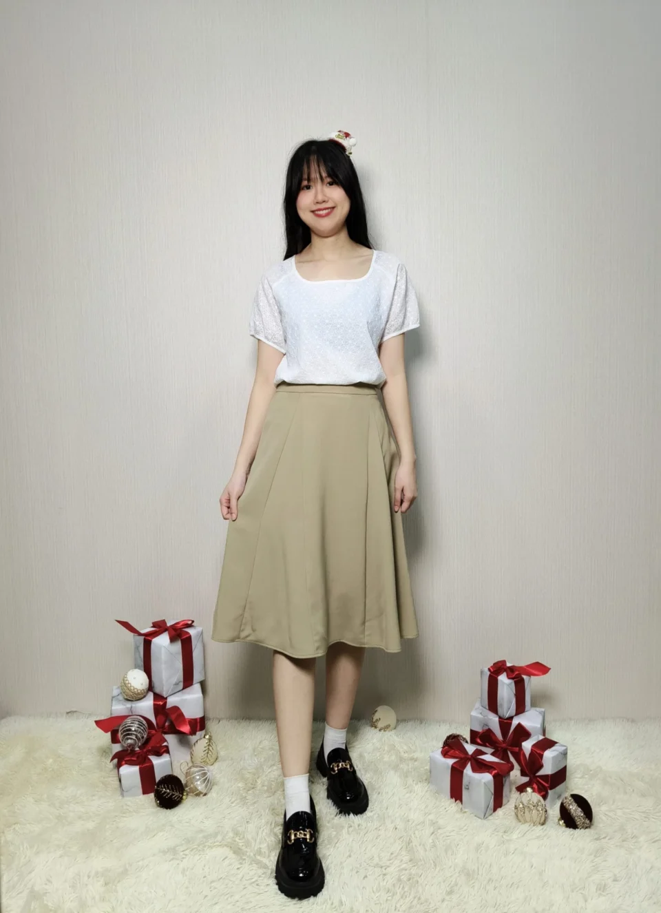 LUNA CLASSICE EMBROIDERED TOP — view 3