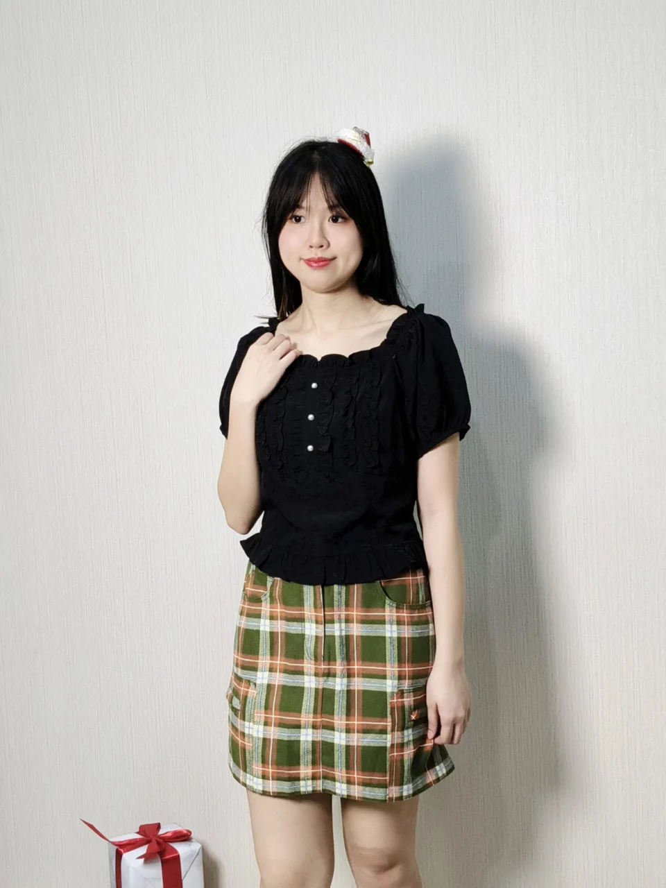 SASHA SWEET PUFF SLEEVE BLOUSE — view 3