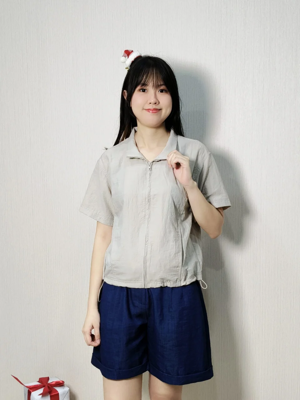 KELLY RELAXED FIT ZIP TOP — view 2