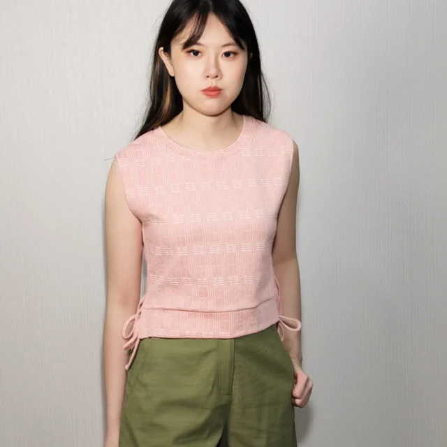 MIMI TEXTURED HIGH WAIST TAILORED SHORTS