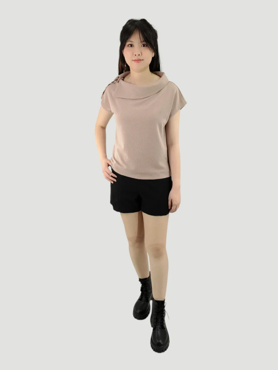 ARLO MINIMAL TAILORED SHORTS — view 3