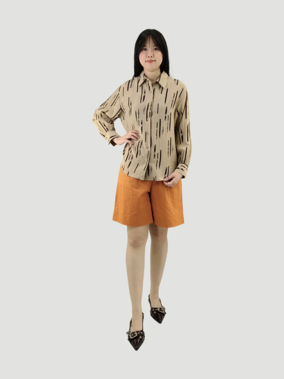ARLO ABSTRACT PRINT SHIRT — view 2
