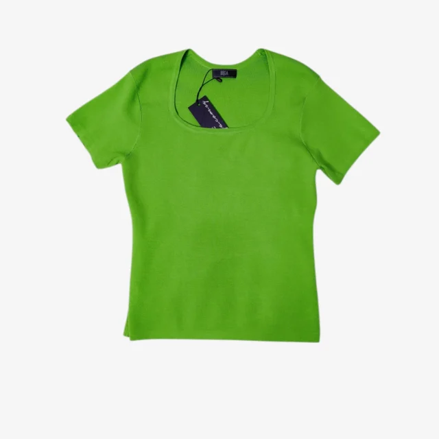 OLLY CLASSICE SCOOP NECN KNIT TOP