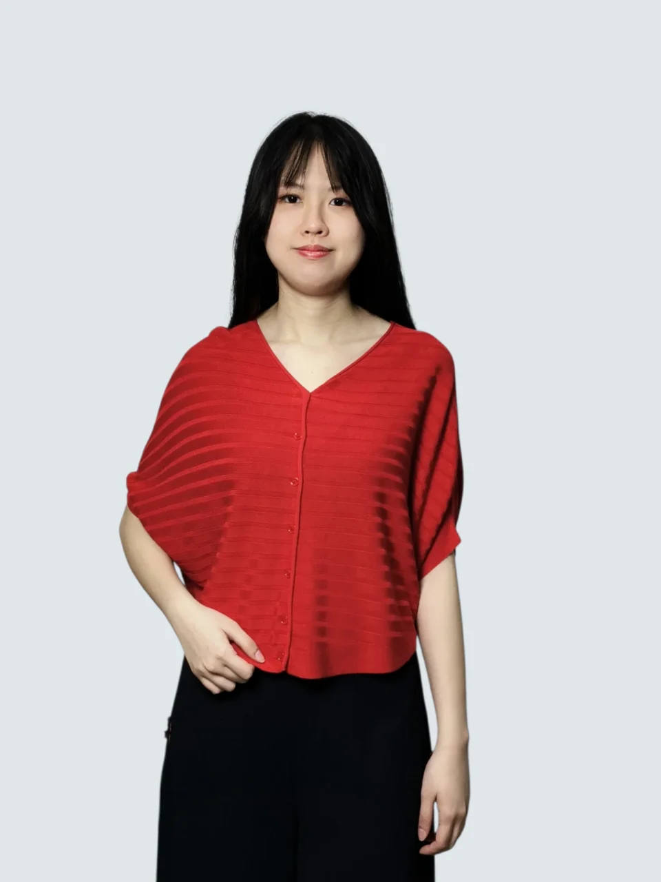 MALIHA BATWING KNIT CARDIGAN