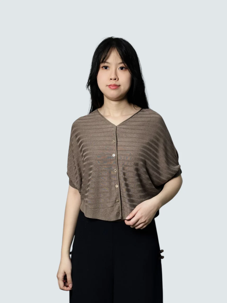 MALIHA BATWING KNIT CARDIGAN — view 3