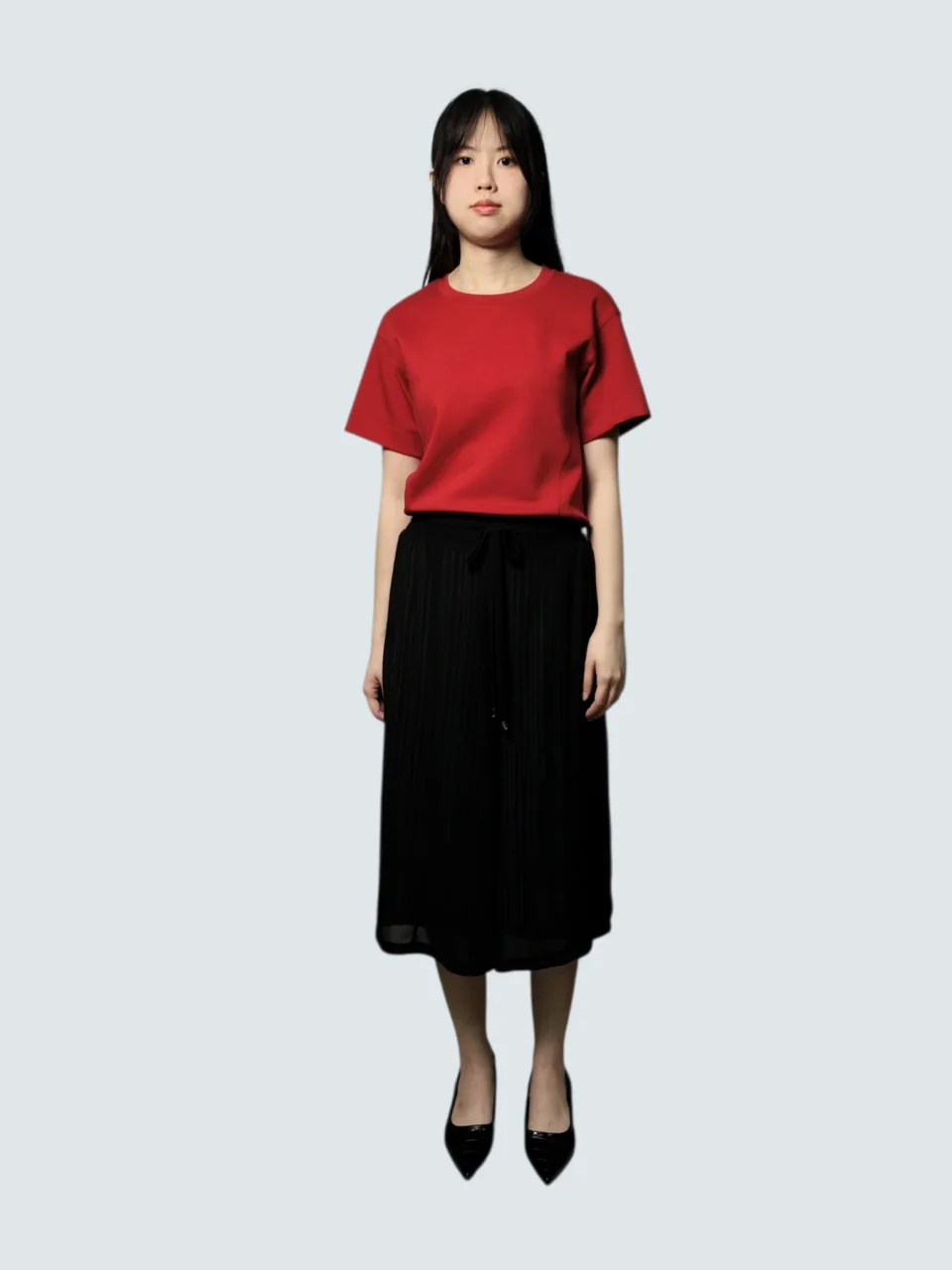 KADIE SHEER STRIPE CULOTTES