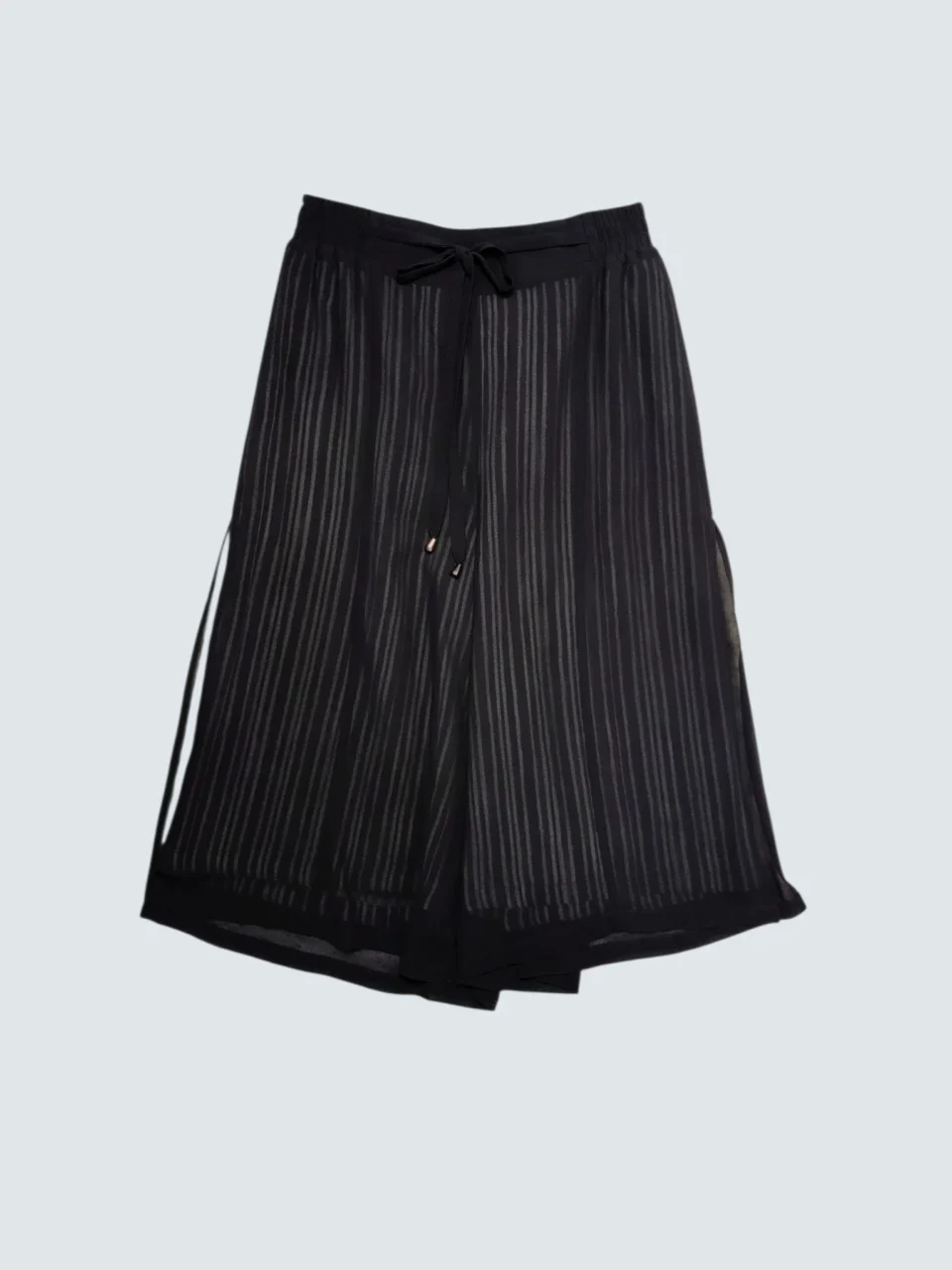 KADIE SHEER STRIPE CULOTTES — view 2