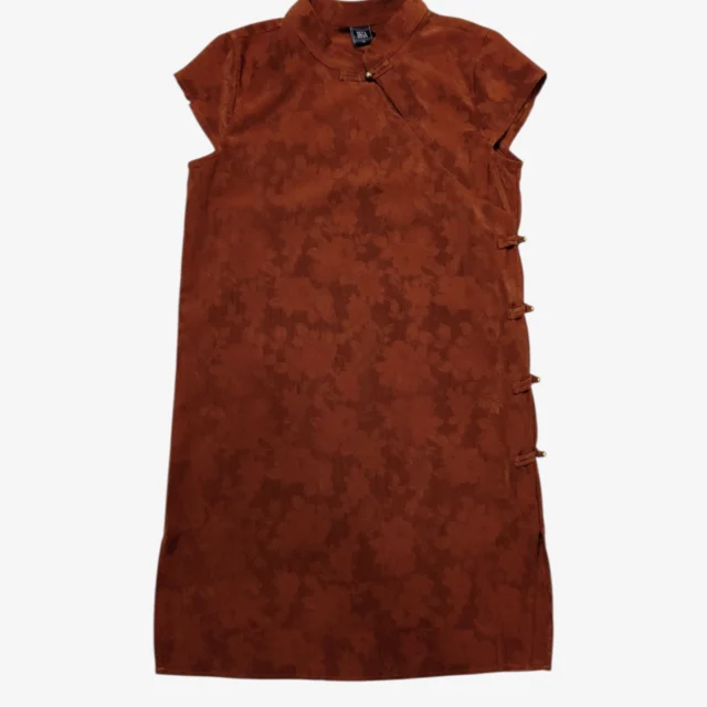 LULU PROSPER MANDARIN COLLAR DRESS