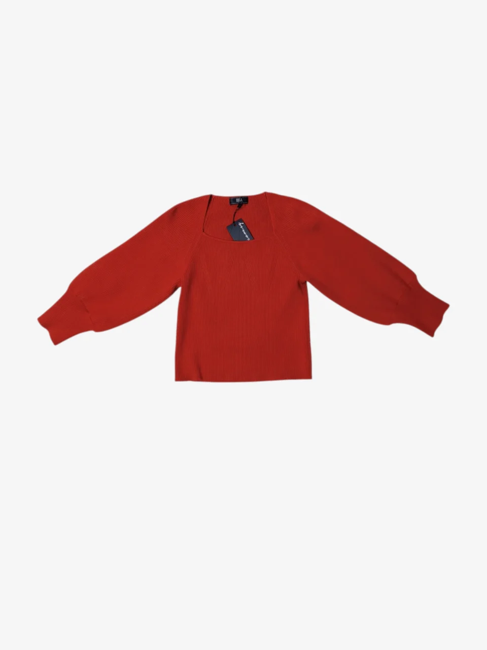 MILA AMBER PUFF SLEEVE KNIT TOP