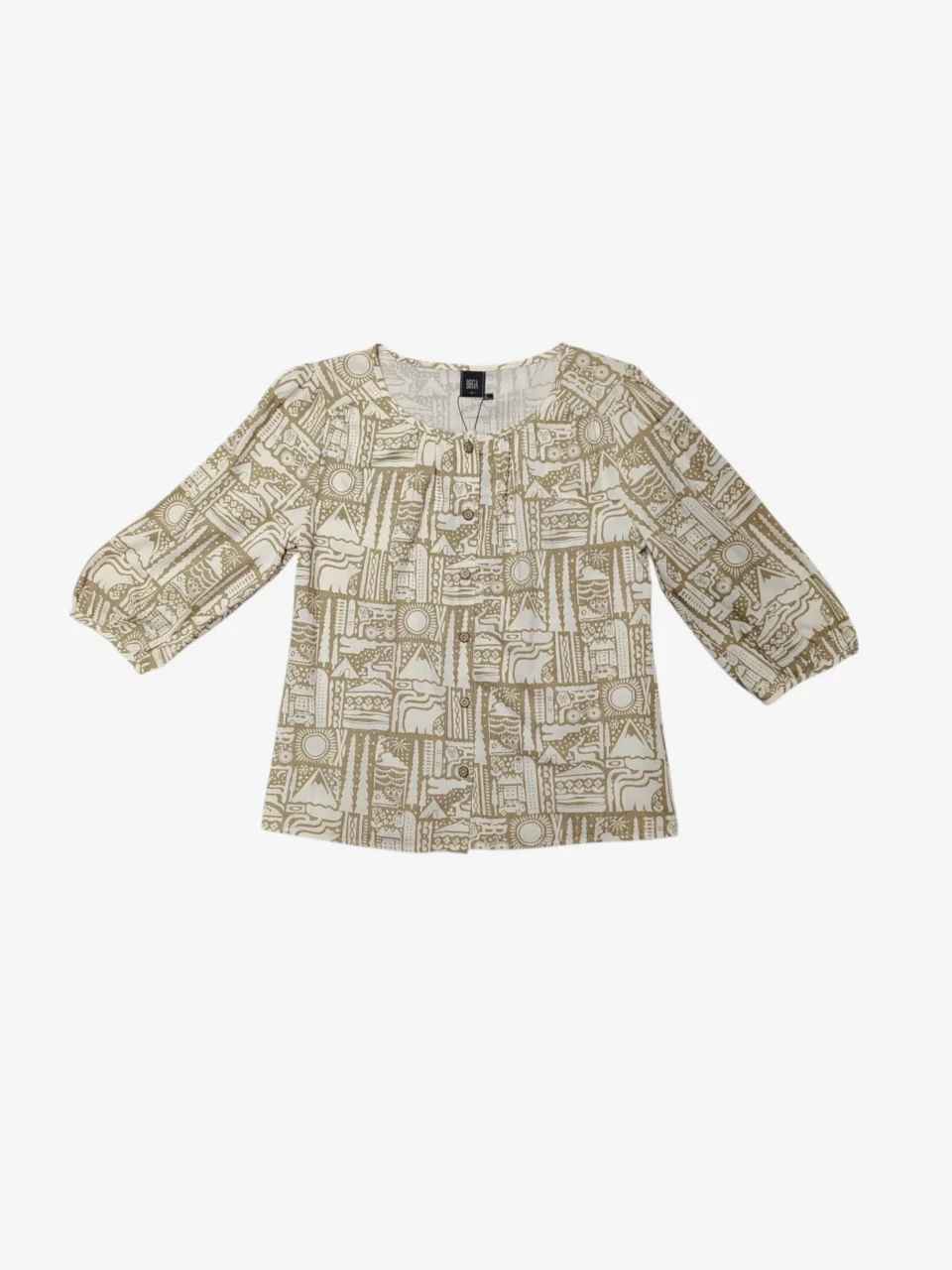 JAYA NATURE MOTIF PRINTED TOP — view 3