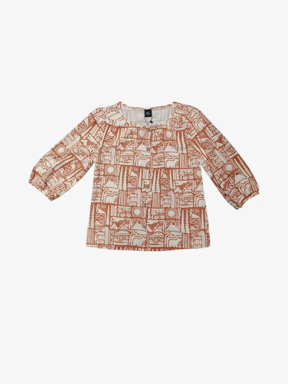 JAYA NATURE MOTIF PRINTED TOP — view 2