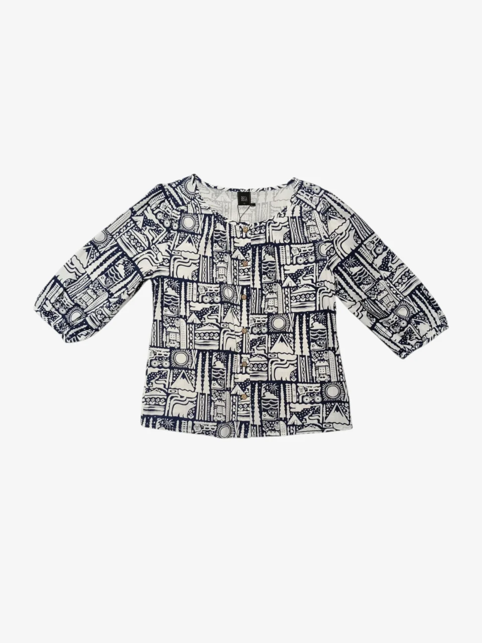 JAYA NATURE MOTIF PRINTED TOP