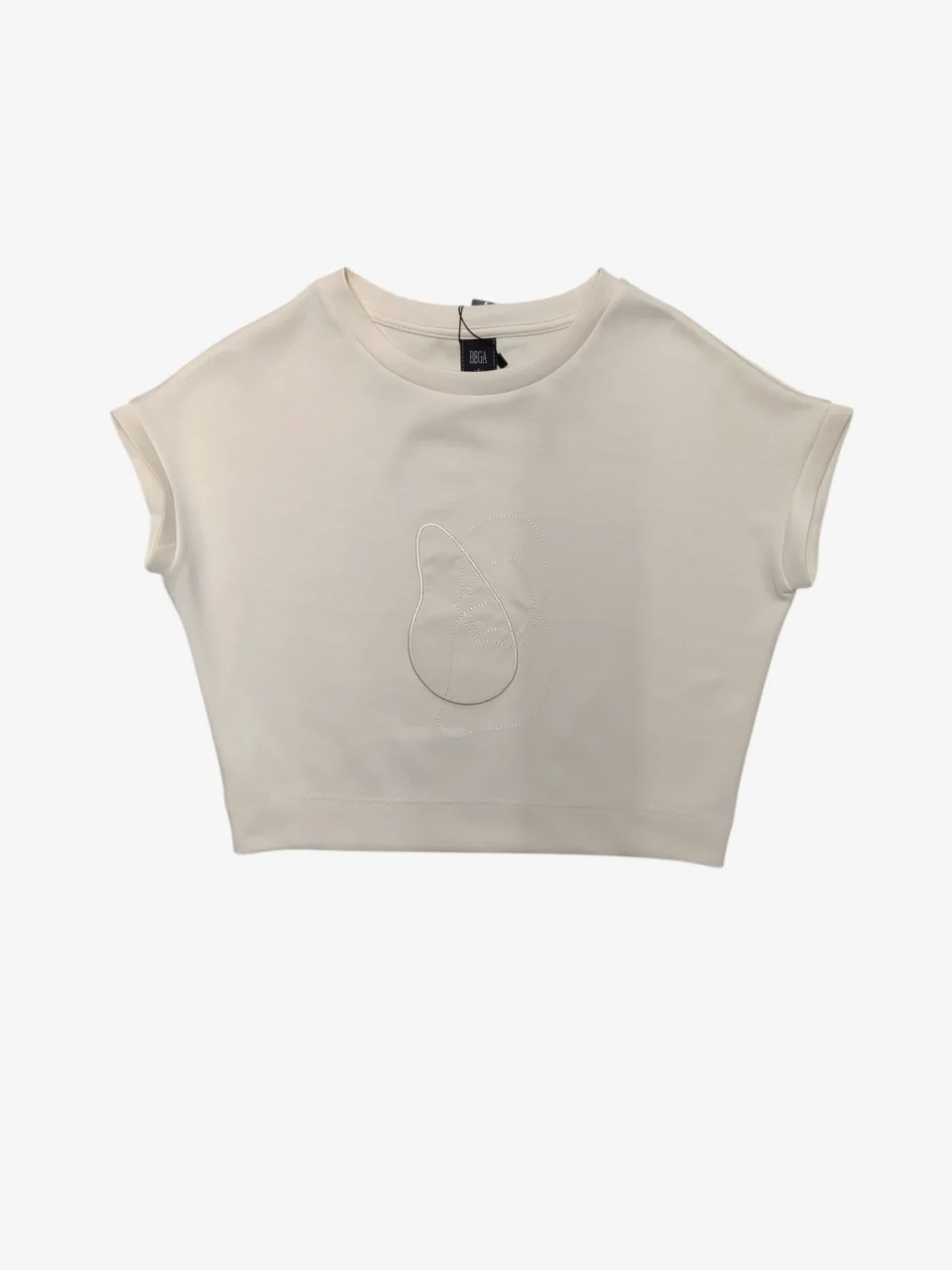 CIAN GRAPHIC CROP TEE （V-TS47405) — view 2