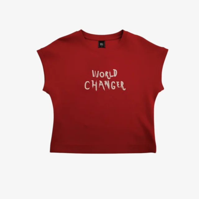 KASEY CASUAL EMBROIDERED TOP