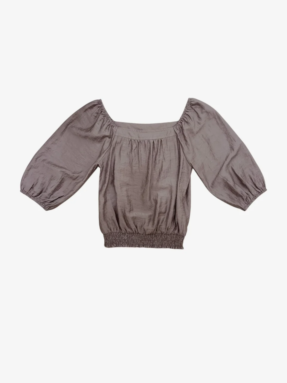 KAREN ELEGANT PUFF SLEEVE BLOUSE (V-BB75896） — view 2