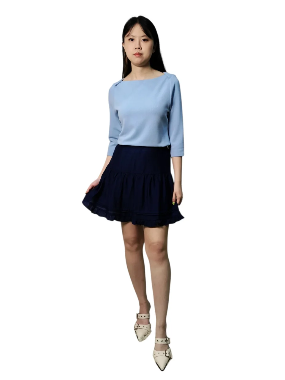 ARIA SOFT KNIT BOAT NECK TOP