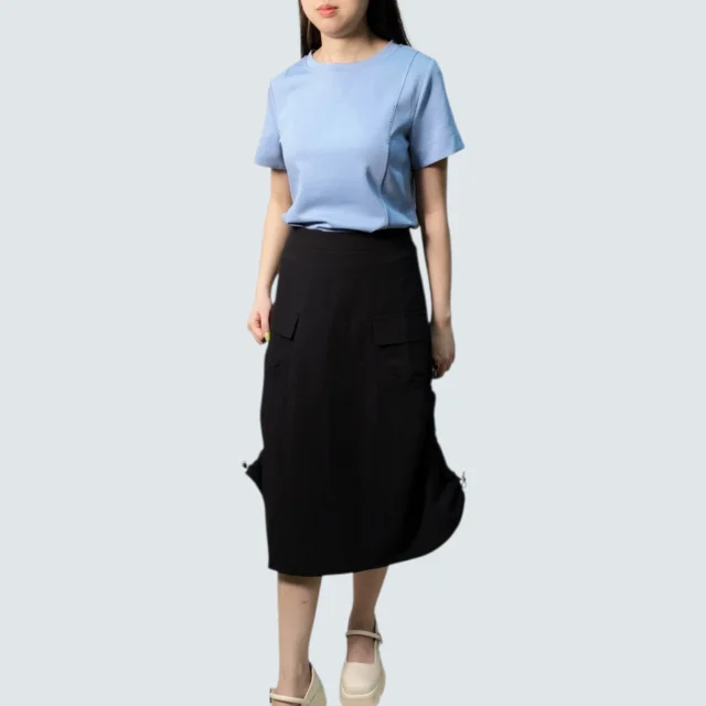 LULU MINIMAL SEAM DETAIL TOP