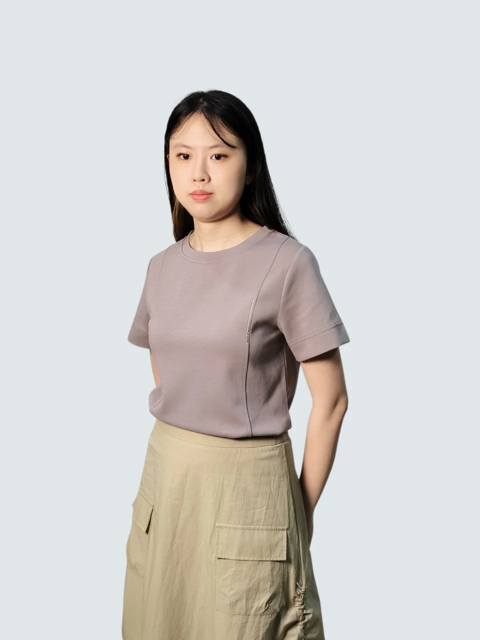 LULU MINIMAL SEAM DETAIL TOP — view 4